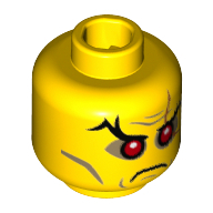 Lego hlava, žlutá (6096204)